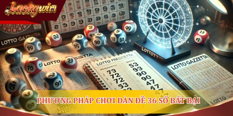 Phương pháp chơi dàn đề 36 số bất bại cho người mới